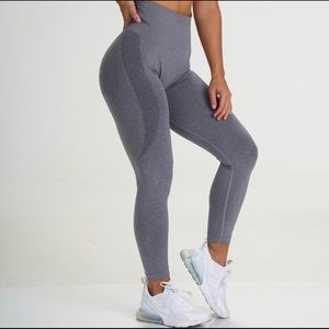 NVGTN Grey Contour Seamless Leggings
